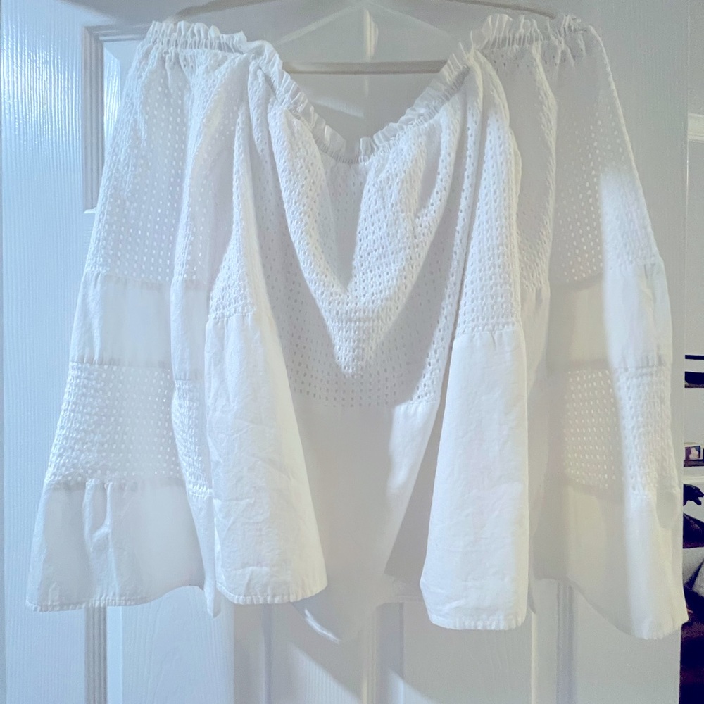 Max sport off the shoulder blouse XL